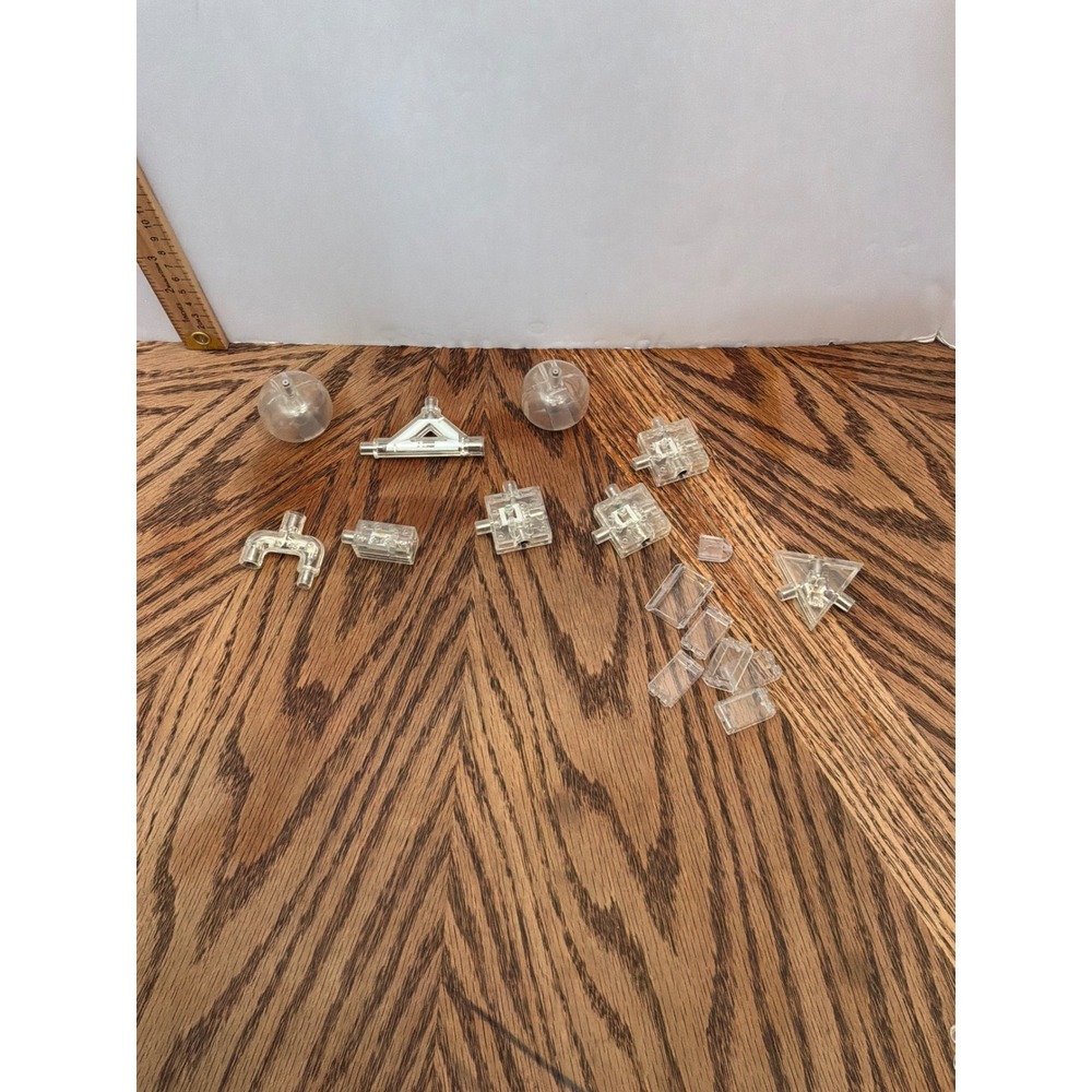 Laser Pegs Unisex Clear Light Up‎ Building Blocks OS Clear